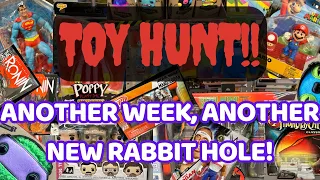 Toy Hunt! Walmart Gets Invaded & The New Rabbit Hole! #toyhunt  #collector #toys #mafex