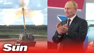 Putin opens International Army Games 2021 with tank biathlon competition