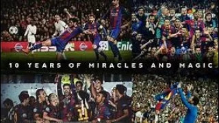 FC Barcelona   Best Moments of Decade • 2010   2019 • HD