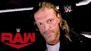 Edge declares his entry into the Royal Rumble Match: Raw, Jan. 25, 2021