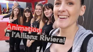 VLOG:Animation à l'Allianz Riviera avec Victoria!