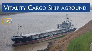 Vitality Cargo ship aground near Flixborough www.j20butphotography.co.uk