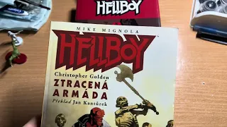 Dnešní nadílka, Splinter Cell kniha,Hellboy kniha plus komiksy(bonus Hellboy Web of Wyrd Switch) Č.1