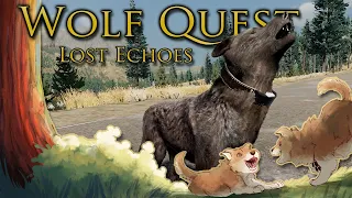 The ECHOES of Wolves of the Past?! 🐺🦊 Wolf Quest: LOST ECHOES • #1