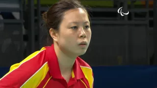 Table Tennis | China v Brazil | Women's Singles- Class 9 Semifinal 1| Rio 2016 Paralympic Games