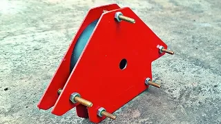 MAKE A MAGNETIC ANGLE FIXTURE FOR WELDING