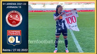 [0-2] | 27.02.2022 | Stade Reims vs OL Femenin | D1 Arkema 2021-22 | Jornada 15 | Women's Football