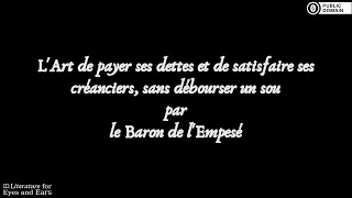 Art de payer ses dettes et de satisfaire ses créanciers by Saint-Hilaire | French audiobook