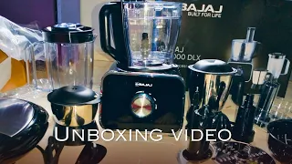 Bajaj 1000 volts food processor❤️unboxing and first look #bajajfoodprocessor #sandwichgriller