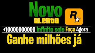 SAIU NOVO e FÁCIL Glitch De Dinheiro Solo no Gta 5 Online NÃO PRECISA TER QUASE NADA PARA FAZER