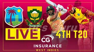 FORTH CG INSURANCE T20I West Indies V South Africa Live