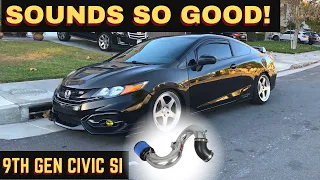 9th Gen Honda Civic Si| Injen Intake install | Is it worth it?