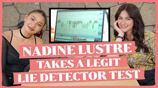 @NadineLustreYT  TAKES A LEGIT LIE DETECTOR TEST (#ByBea Lie Detector Ep.12)  | Bea Alonzo