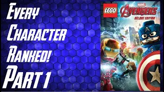 LEGO Marvel's Avengers - Every Character Ranked PART 1