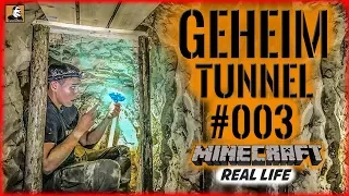 Survival Mattin baut GEHEIMTUNNEL #003 | MINECRAFT Real Life | BUSHCRAFT CAMP SHELTER ÜBERNACHTUNG