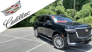 2023 Cadillac Escalade Premium Luxury 4WD: POV Start Up, Test Drive, Walkaround and Review
