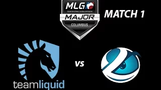 Team Liquid vs Luminosity CS:GO MLG Columbus Semifinals [2/4/16] [Mirage] Map1 BO3