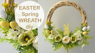 Easter Spring Wreath DIY / Пасхальный весенний веночек