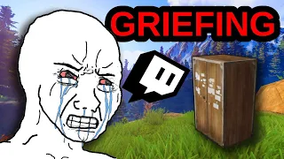 GRIEFING A STREAMER TILL THEY QUIT - rust trolling