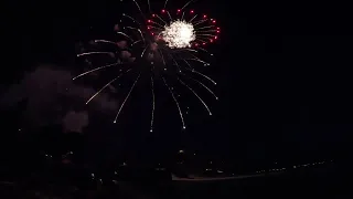 Feuerwerk am Rheinfall 2022