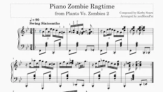 Piano Zombie Theme From Plants Vs. Zombies 2