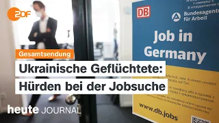 heute journal 22.2.24 Geflüchtete Arbeitsmarkt, Taurus-Debatte, Bilanz Afghanistan-Einsatz (english)