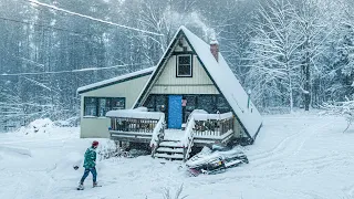 Real Winter Life at my Rural Countryside Home