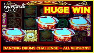 5 SYMBOL TRIGGER, WOW! Dancing Drums Slot Challenge - HUGE WIN!