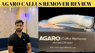 AGARO CALLUS REMOVER REVIEW | GET PEDICURE AT HOME EASILY | Men's Pedicure