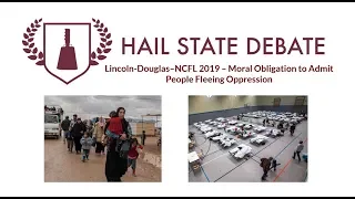 Lincoln Douglas - NCFL Nationals 2019 - People Fleeing Oppression