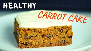 Healthy Oatmeal Carrot Cake