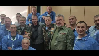 Игорь Петренко встретил на Донбассе старых знакомых - группа СССР (ветераны Афгана) поют для бойцов