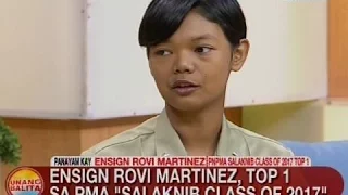 UB: Ensign Rovi Martinez, Top 1 sa PMA 'Salaknib class of 2017'