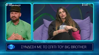 Η Ευδοκία στο δωμάτιο επικοινωνίας | Big Brother Live | 03/12/2021