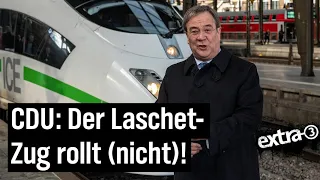 CDU: Laschet und Merz - gemeinsam gegen die Wand | extra 3 | NDR