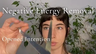 Reiki ASMR ~ Cord Cutting | Energy Plucking | Energy Pulling | Remove Negativity | Intention