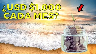 ¿Cuántas acciones necesitas para ganar USD $1,000 al mes?