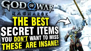 God of War Ragnarok - Best Secret Items In The Game and Where To Find Them!
