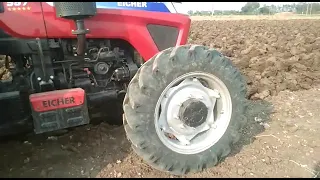 Eicher 557 Prima 4WD with 2 furrow Reversible Plough #performance #eicher #4wd #besttractorstatus