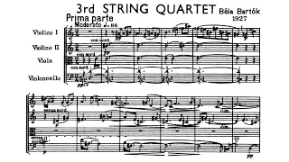 Béla Bartók - String Quartet No. 3, Sz. 85