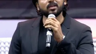 Actor Karthi on fire  singing |Vijay TV show |@Kamal 60