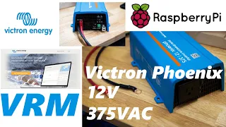 Victron 12V Inverter | How does it perform on VRM | with #Raspberry Pi | No GX Touch 50 and Cerbo GX