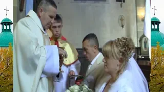 Вінчання в Костелі,ślub w kościele, Польське Весілля,шлюб,вінчання,україно польське весілля