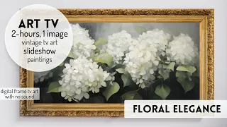 TV Frame Art Screensaver Slideshow | Digital Art Frame | Wall Art Background | Cozy Background Video