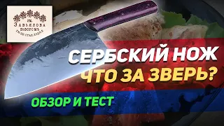 Поварской нож от Товарищества Завьялова - Сербский шеф! Новый хит? | Обзор и тест ножа Rezat.Ru