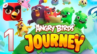 Angry Birds Journey: Gameplay Walkthrough Part 1 - Level 1-24 Completed! (iOS, Android)