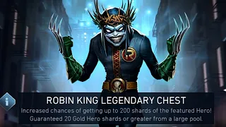 LUCKIEST CHEST OPENING | ROBIN KING | INJUSTICE 2 MOBILE