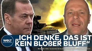 UKRAINE-KRIEG: Ernstzunehmende Drohung! Russland warnt Westen erneut vor Einsatz von Bodentruppen