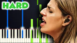 New Wine - Hillsong Worship | HARD PIANO TUTORIAL + SHEET MUSIC by Betacustic