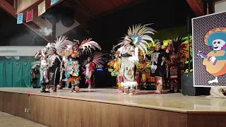 Aztec Dancers at Dia de los Muertos Event